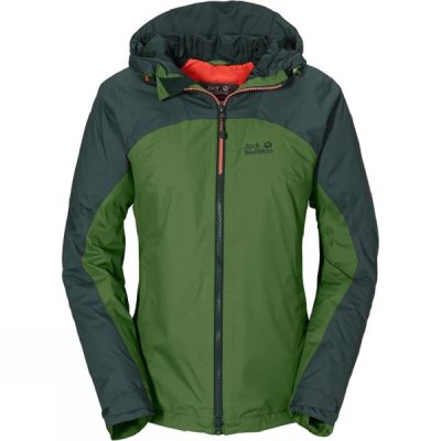 Chaquetas Jack Wolfskin Firebow Texapore Mujer - Verde - Chile ZRU401562